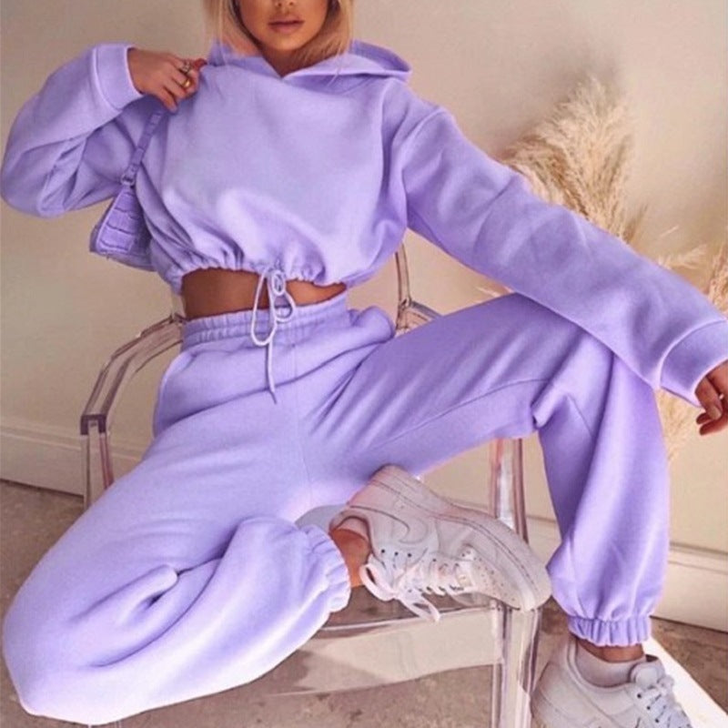 Comfy 2-Piece Jogging Suit - Kim's Kloset
