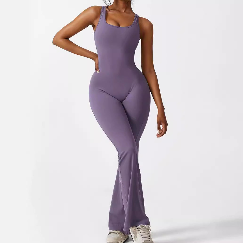 Flare Jumpsuit - Kim's Kloset