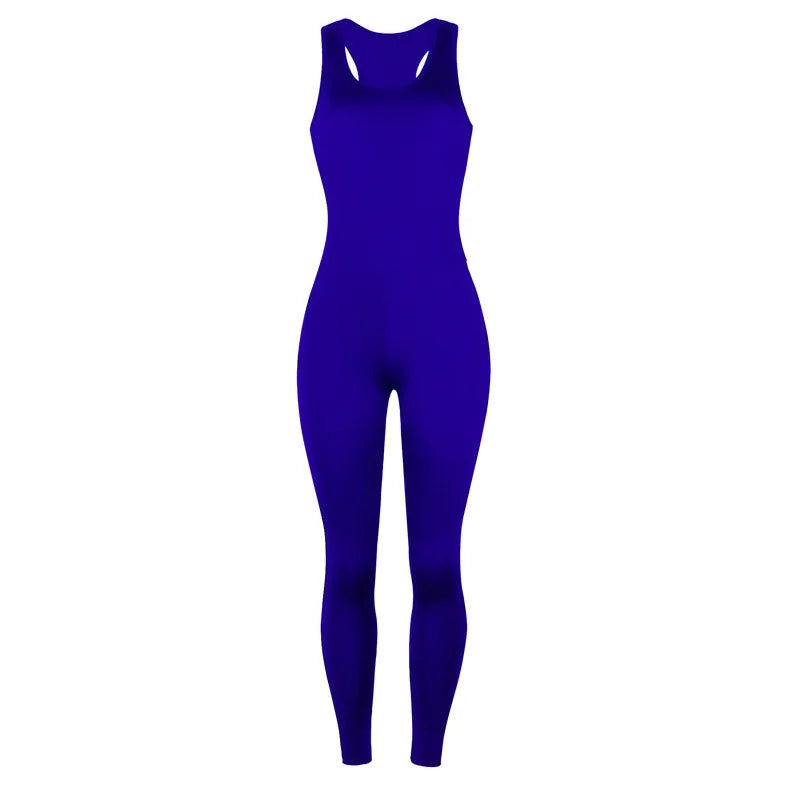 Form Fitting Jumpsuit - Kim's Kloset