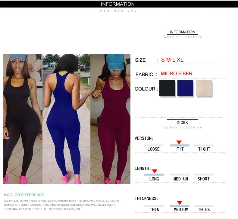 Form Fitting Jumpsuit - Kim's Kloset