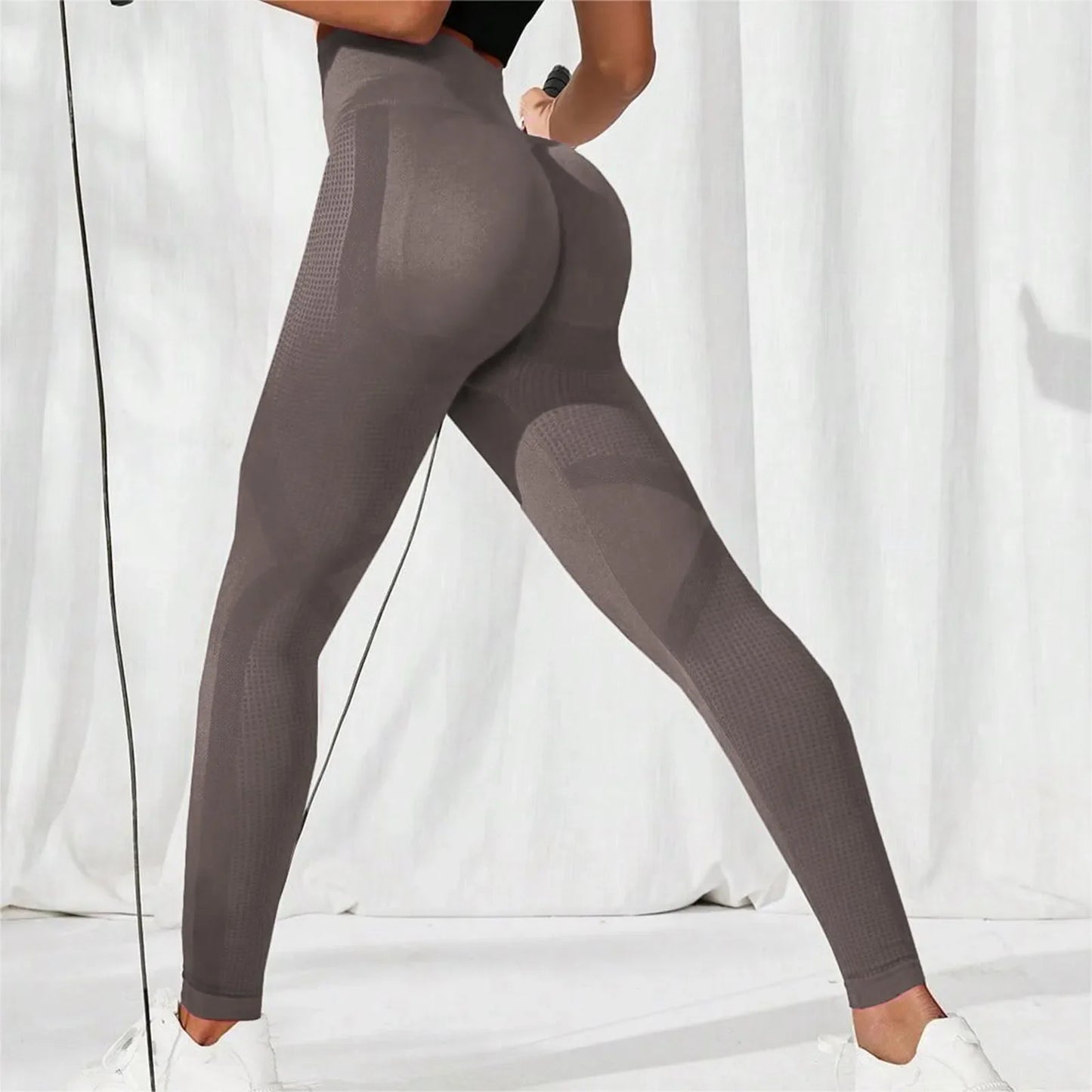 High Waisted Butt Lifting Leggings - Kim's Kloset