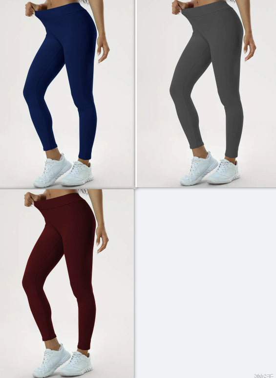Women's Yoga Pants High Waist Lift High Elastic Tight Fitness Trousers - Kim's Kloset