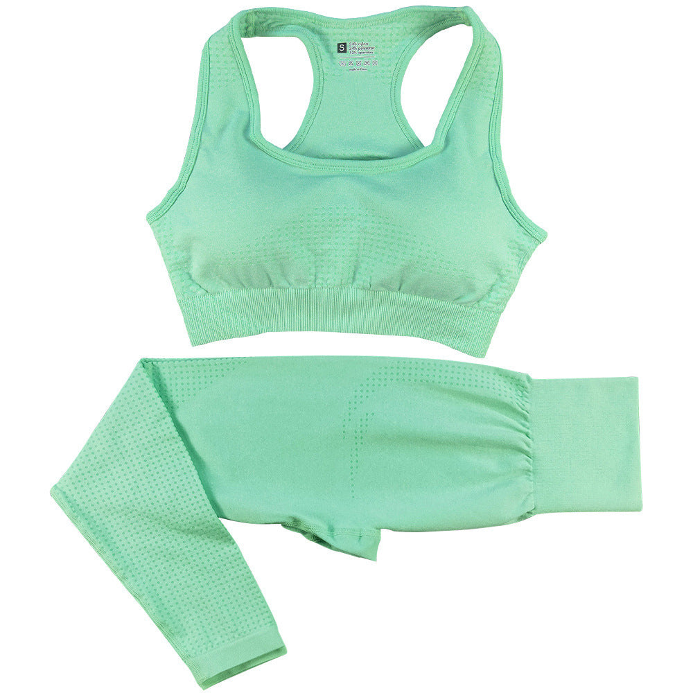 2-Piece Seamless Yoga Set - Kim's Kloset