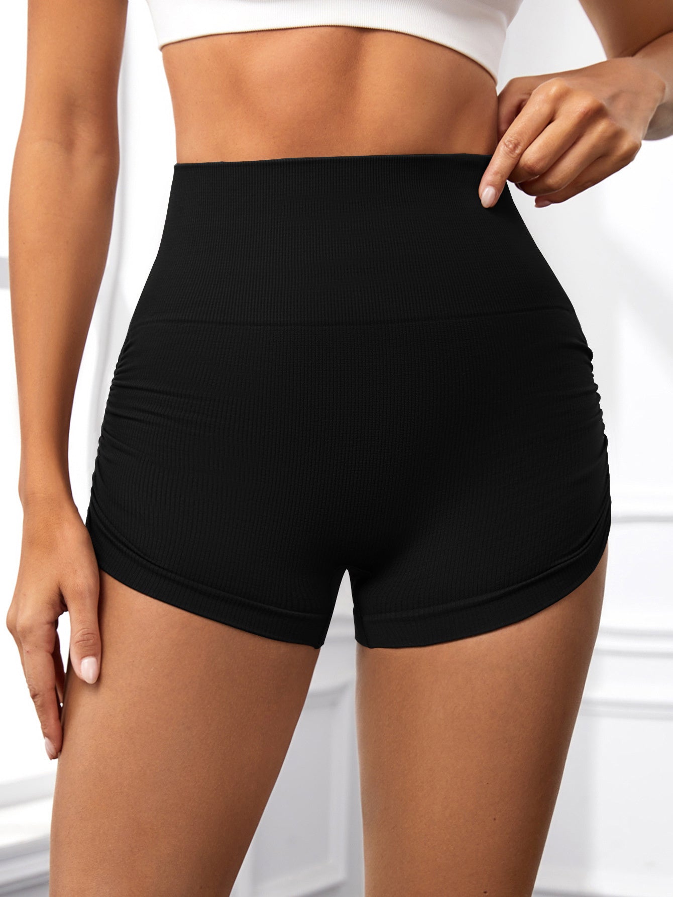Scrunch Workout Shorts - Kim's Kloset