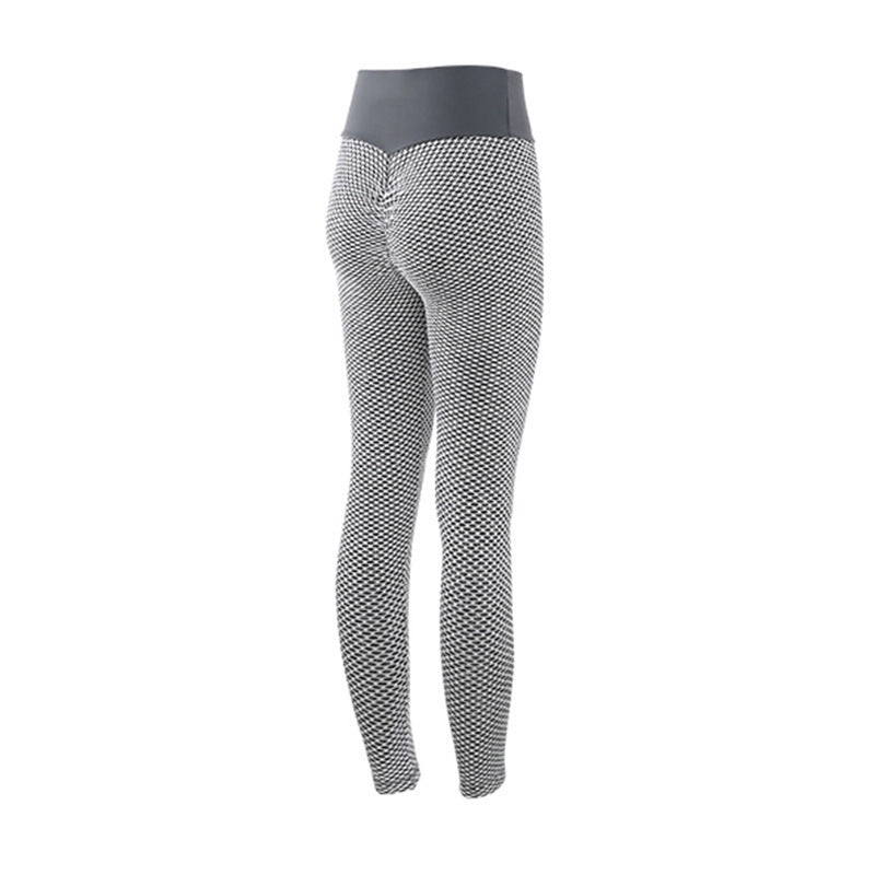 High Waist Plaid Leggings - Kim's Kloset