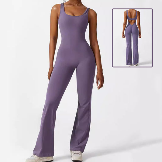 Flare Jumpsuit - Kim's Kloset