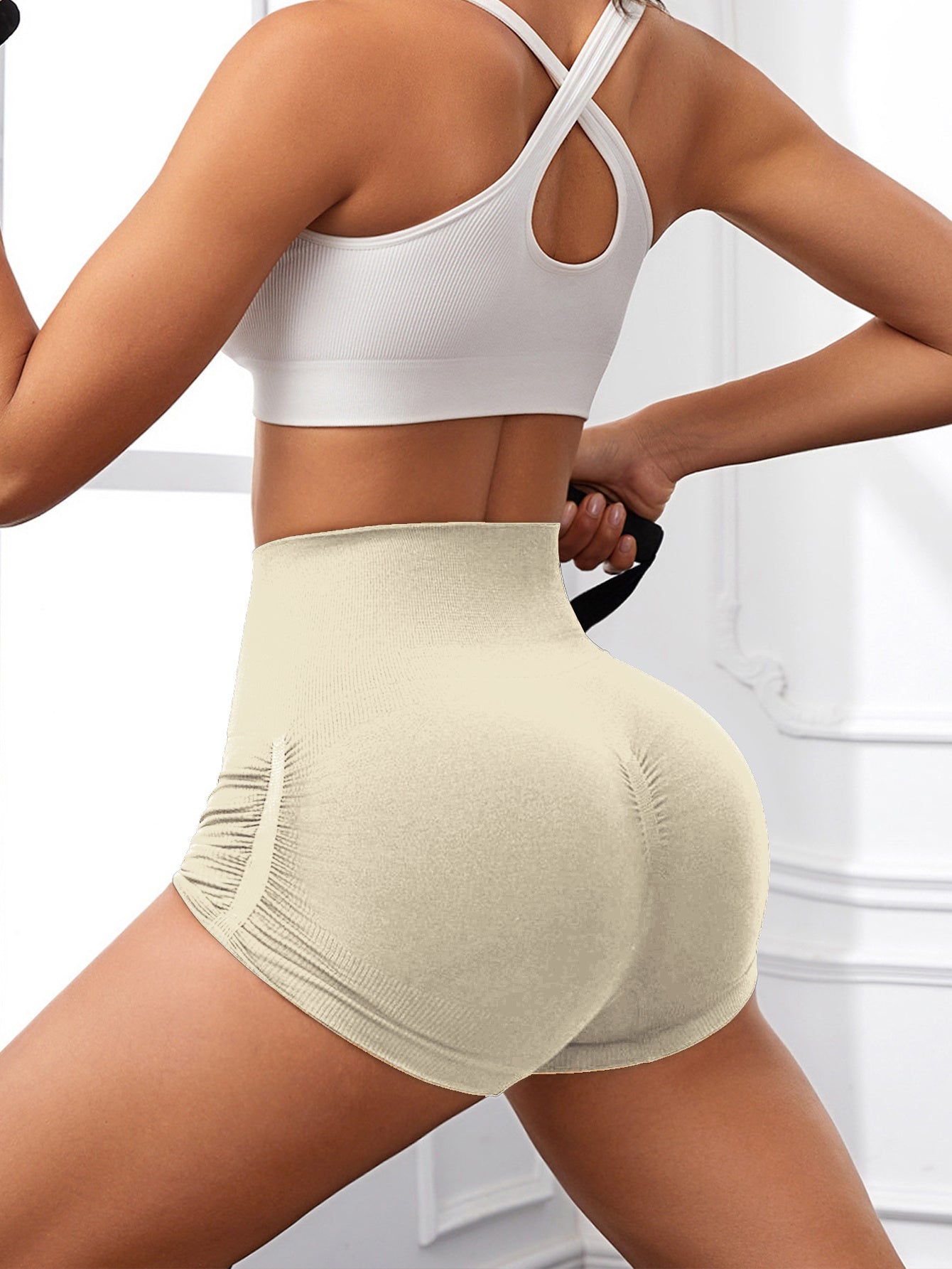 Scrunch Workout Shorts - Kim's Kloset