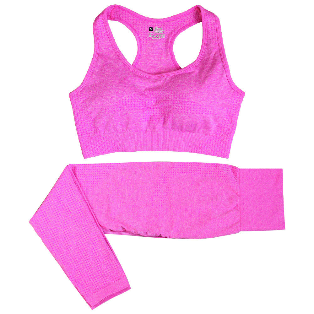 2-Piece Seamless Yoga Set - Kim's Kloset