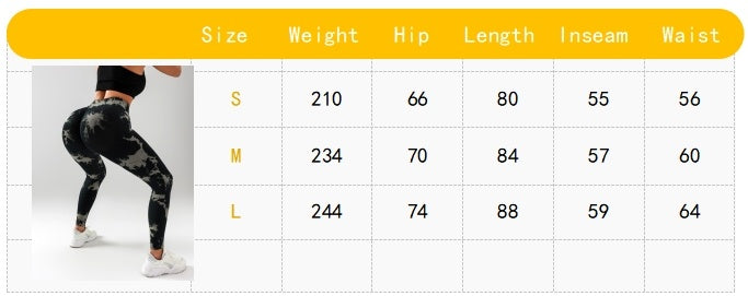 Tie Dye Workout Seamless Leggings For Women High Waist Gym Leggings Yoga Pants, Seamless Leggings For Women High Waist Yoga Pants, Scrunch Butt Lifting Elastic Tights - Kim's Kloset