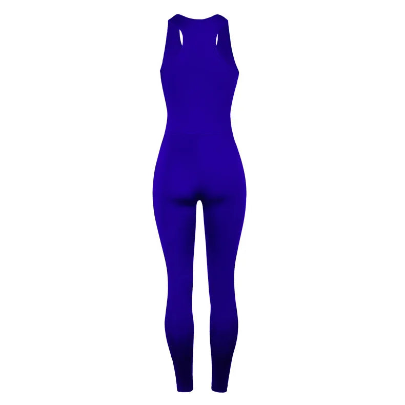 Form Fitting Jumpsuit - Kim's Kloset