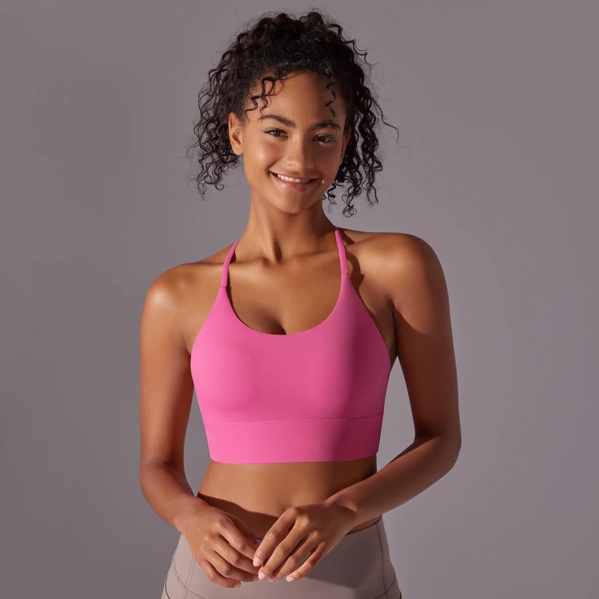 Strappy Sports Bra - Kim's Kloset