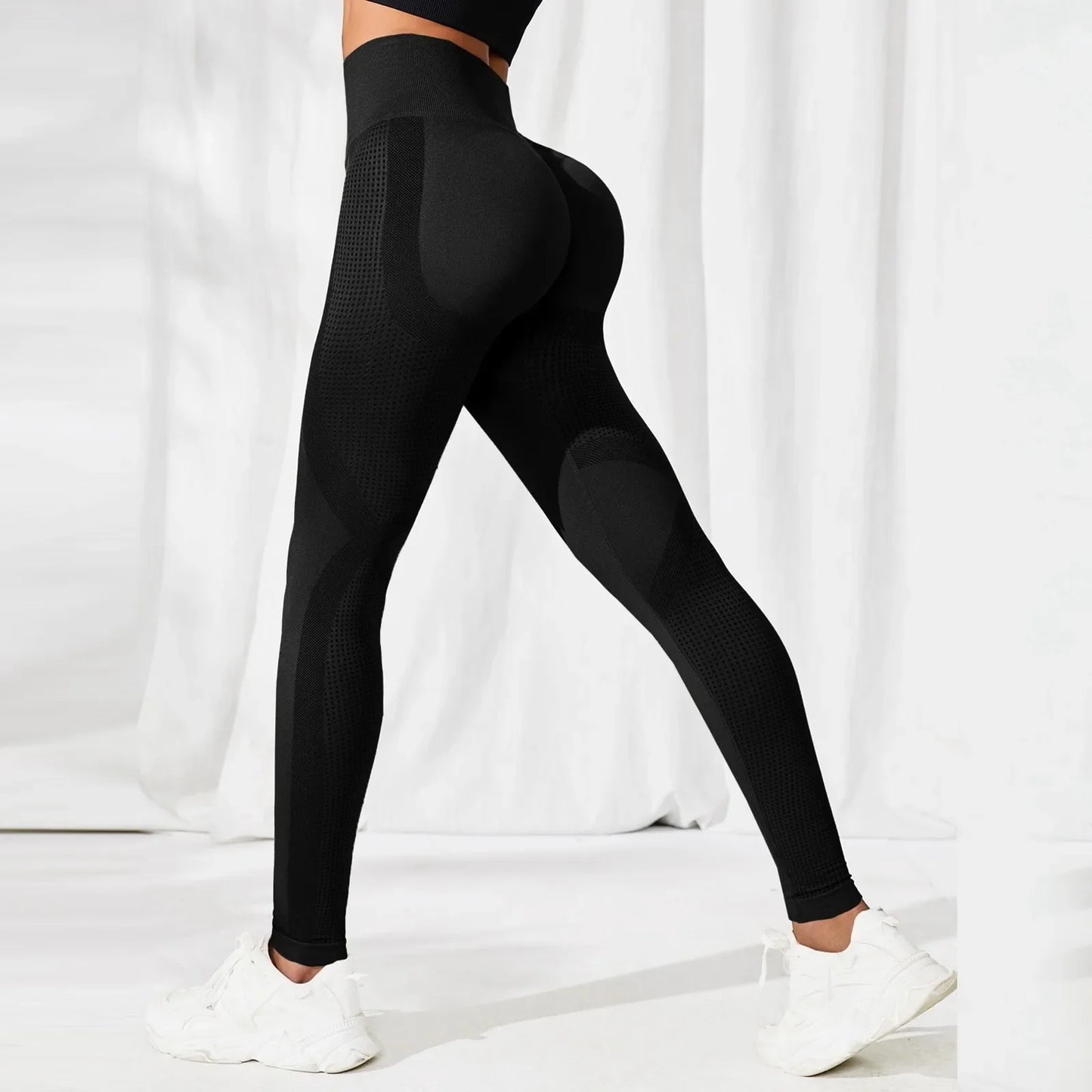 High Waisted Butt Lifting Leggings - Kim's Kloset