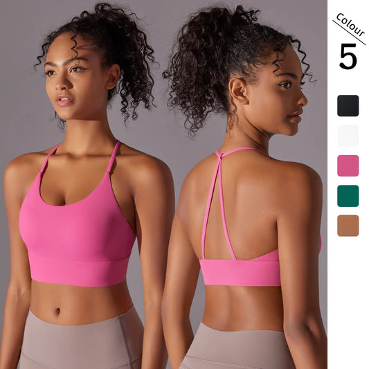 Strappy Sports Bra - Kim's Kloset