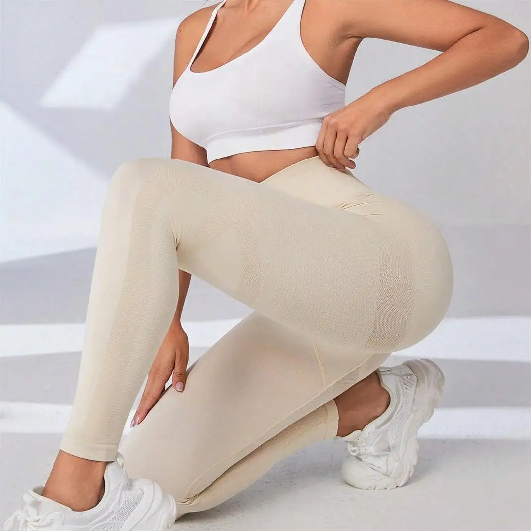 High Waisted Butt Lifting Leggings - Kim's Kloset