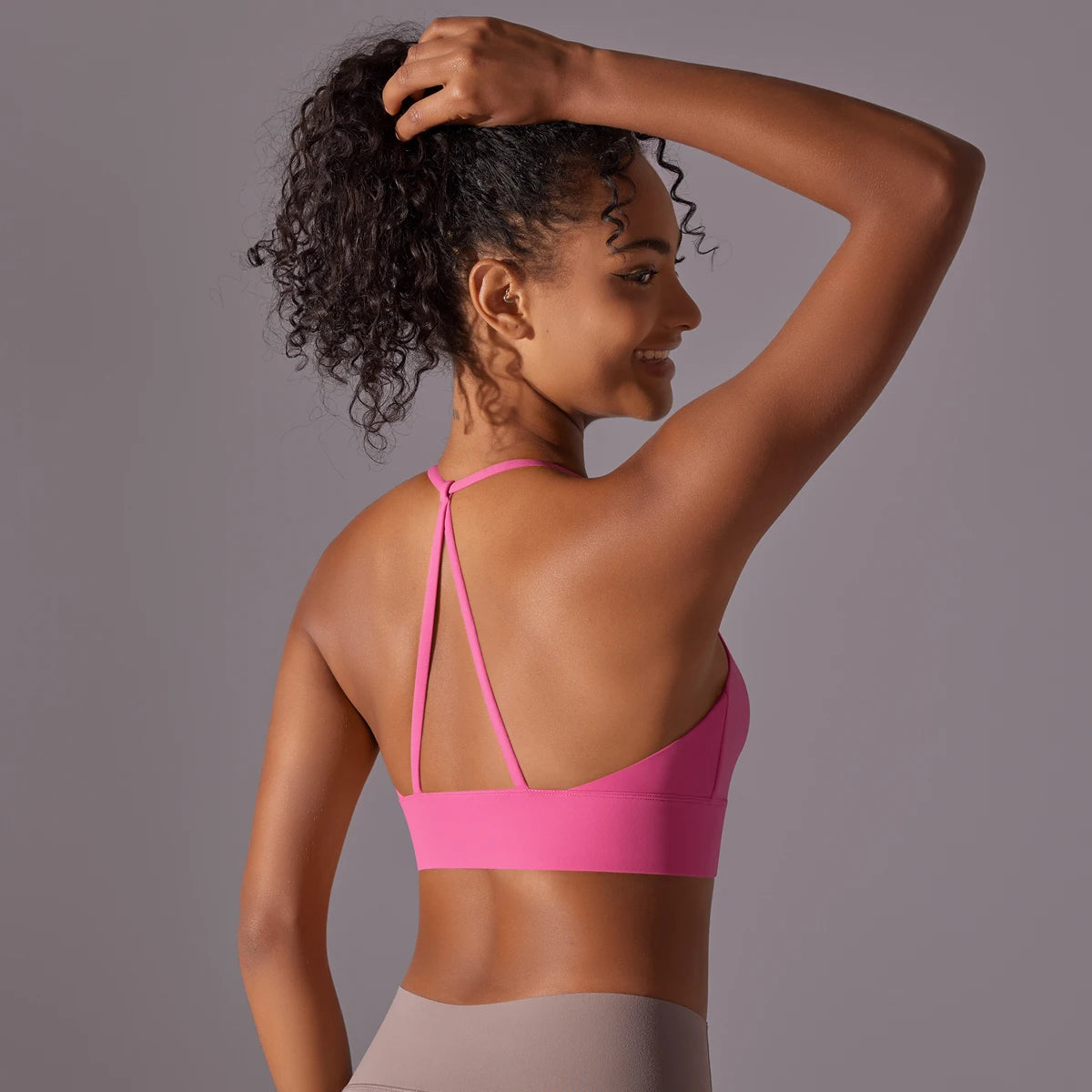 Strappy Sports Bra - Kim's Kloset