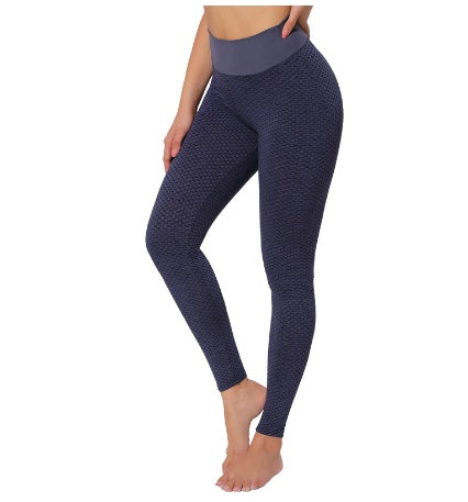 High Waist Plaid Leggings - Kim's Kloset