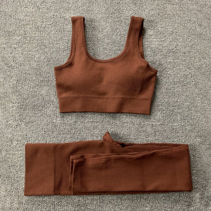 Stylish 2-Piece Rib Knit Set - Kim's Kloset