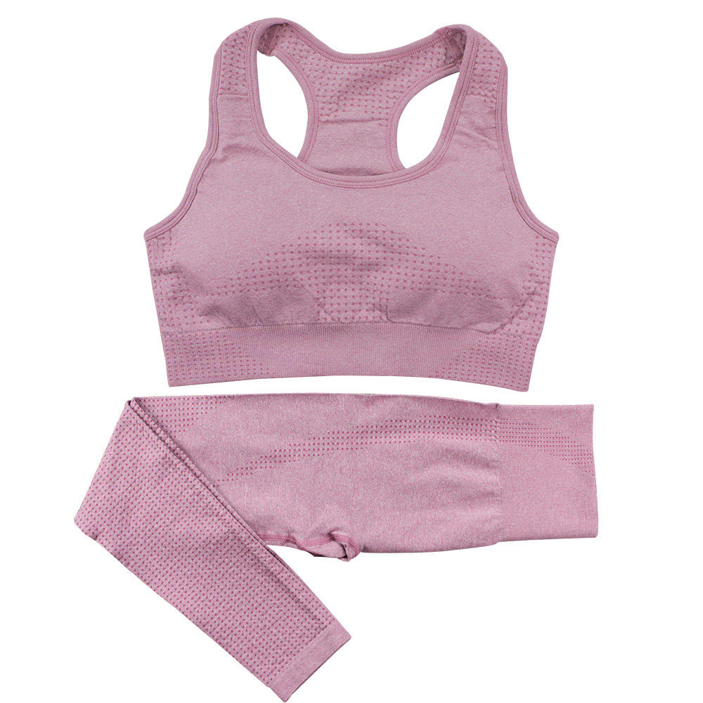 2-Piece Seamless Yoga Set - Kim's Kloset